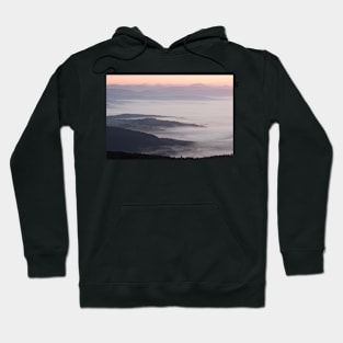 Shores of morning mist Hoodie